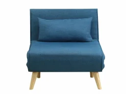 Sillón cama POSIO de tela - - L.74xAn.78xAlt.75 cm^Vente-unique New