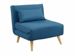 Sillón cama POSIO de tela - - L.74xAn.78xAlt.75 cm^Vente-unique New