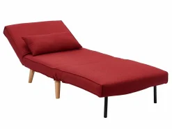 Sillón cama POSIO de tela - - L.74xAn.78xAlt.75 cm^Vente-unique New