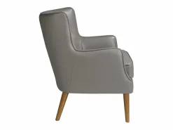 Angel Cerda Sillón De Piel|Sillón Chester piel gris oscuro 5085