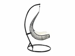 MYLIA Sillón Colgante|Sillón colgante de resina trenzada antracita - OROSI