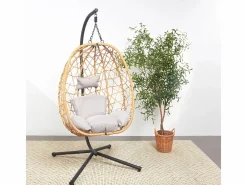 Concept-Usine Sillón Colgante|Sillón colgante efecto ratán CUZCO
