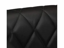 Clicnbuy Sillón De Piel|Sillón con diseño de cubo cuero de cabra auténtico