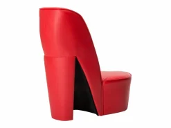 Clicnbuy Sillón|Sillón con forma de zapato de tacón cuero sintético