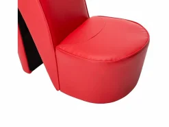 Clicnbuy Sillón|Sillón con forma de zapato de tacón cuero sintético