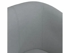 vidaxl Sillón Estilo Cabriolet|Sillón con taburete tela claro