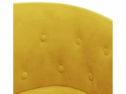 vidaxl Sillón Estilo Cabriolet|Sillón con taburete terciopelo