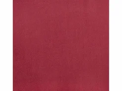 Clicnbuy Sillón con taburete terciopelo tinto Rojo Hot
