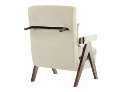 Hauss Spole Sillón Cama|Sillón convertible 3 en 1 con soporte lumbar y respaldo regulable en 6 posiciones, + madera oscura