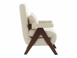 DripeX Sillón Cama|Sillón convertible de lino - con almohada - respaldo ajustable en 6 niveles - superficie para acostarse 184x56 cm