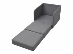 Clicnbuy Sillón Cama|Sillón convertible en cama tela claro