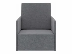 Sillón convertible tela claro^vidaxl Discount