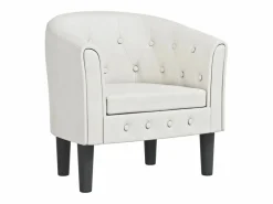 Clicnbuy Sillón Estilo Cabriolet|Sillón cuero sintético
