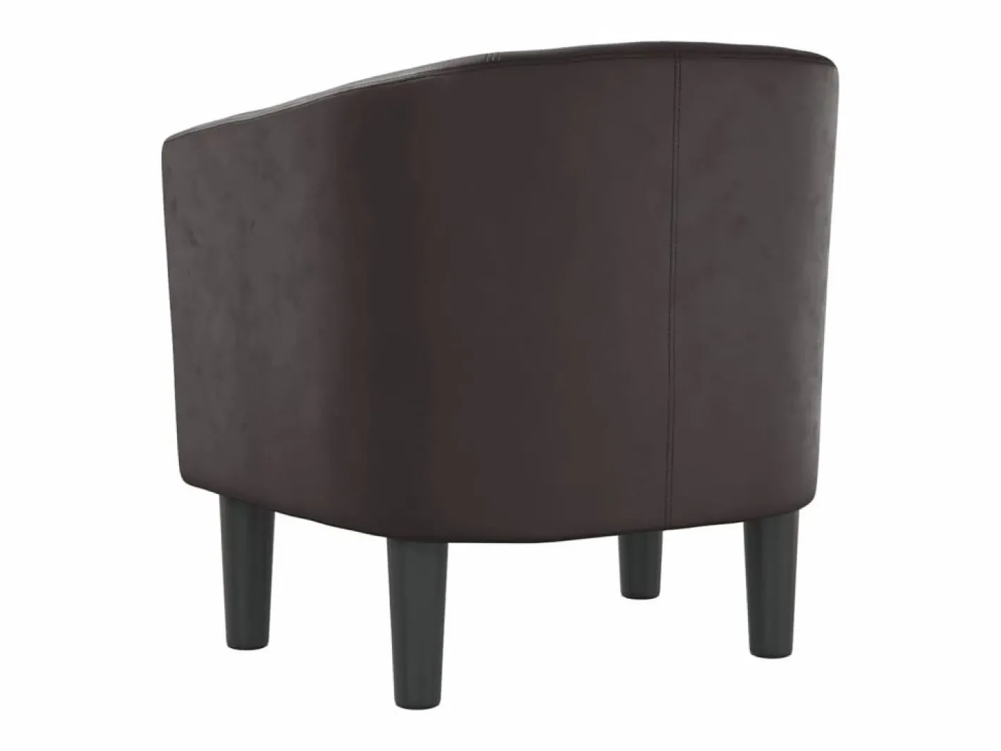 vidaxl Sillón cuero sintético marrón Marru00f3n Online