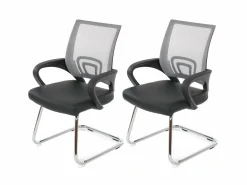 Sillón de conferencia Afragola (juego de 2),^MCW Discount