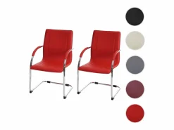 Sillón de conferencia Perm (juego de 2),^MCW Clearance