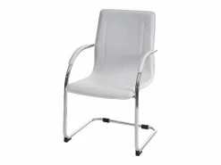 MCW Sillón de conferencia Perm (juego de 2), Blanco Discount