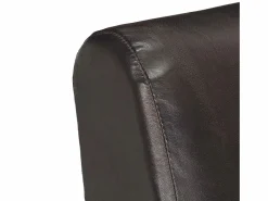 Clicnbuy Sillón de cuero auténtico Gris New