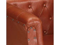 vidaxl Sillón De Piel|Sillón de cuero auténtico marrón