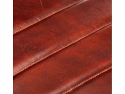 Sillón de cuero auténtico marrón oscuro^vidaxl Online