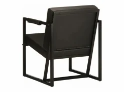 Sillón de cuero auténtico^vidaxl New