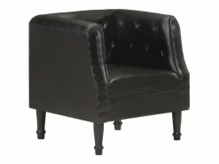 Clicnbuy Sillón De Piel|Sillón de cuero auténtico