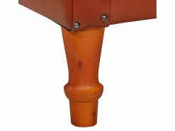 Sillón de cuero de cabra auténtico marrón^vidaxl Discount