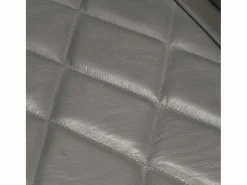 vidaxl Sillón de cuero de cabra auténtico Gris
