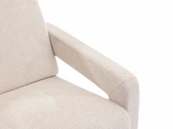 Sillón de diseño en tela texturizada color ISPARTA^Vente-unique Sale