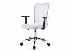 Miliboo Sillón de escritorio diseño malla blanca PLUZ Blanco Sale