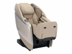 Vente-unique Sillón de masaje de imitación cuero, sistema de gravedad cero, , ULAP Beige Clearance