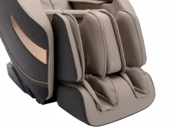 Sillón de masaje de imitación cuero, sistema de gravedad cero, gris, MOWATA^Vente-unique Best