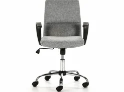 VS Venta-stock Sillón de Oficina elevable Teo tapizado con Tela, Color Gris claro Clearance