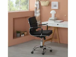 Sillón de Oficina Fenix reclinable , Piel sintética, Altura Ajustable^VS Venta-stock Sale