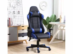 Sillón de Oficina Gaming , Piel sintética, inclinación y Altura Regulable^VS Venta-stock Outlet