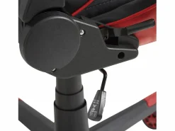 VS Venta-stock Sillón de Oficina Gaming , Piel sintética, inclinación y Altura Regulable Rojo