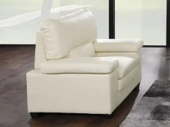 LINEA SOFA Sillón De Piel|Sillón de piel de búfalo atemporal MIMAS II