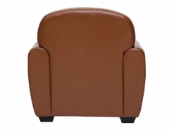 Miliboo Sillón de piel vintage marrón CLUB Marru00f3n Sale