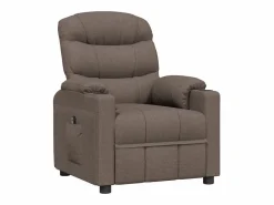 Sillón de relax | Silla | Sillón reclinable eléctrico tela gris taupé SHL7288^ Online