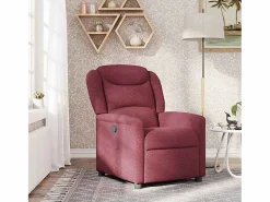 Sillón de relax | Silla | Sillón reclinable de tela tinto SHL2102^ Online