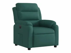 Sillón Relax|Sillón de relax | Silla | Sillón reclinable eléctrico tela verde oscuro SHL4714