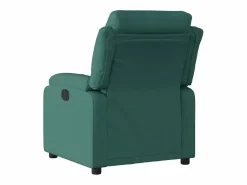 Sillón Relax|Sillón de relax | Silla | Sillón reclinable eléctrico tela verde oscuro SHL4714