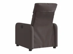 Sillón Relax|Sillón de relax | Silla | Sillón reclinable eléctrico tela marrón oscuro SHL3804
