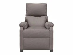 Sillón de relax | Silla | Sillón reclinable de tela gris taupe SHL3599 Topo Sale