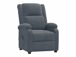 Sillón de relax | Silla | Sillón reclinable eléctrico de terciopelo gris oscuro SHL6046^ Online