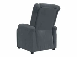 Sillón de relax | Silla | Sillón reclinable eléctrico de terciopelo gris oscuro SHL6046^ Online