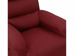Sillón de relax | Silla | Sillón reclinable de tela tinto SHL6288 Rojo