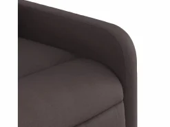Sillón Relax|Sillón de relax | Silla | Sillón reclinable de tela marrón oscuro SHL6057