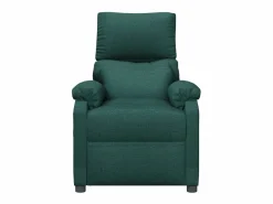 Sillón de relax | Silla | Sillón reclinable eléctrico tela verde oscuro SHL5705^ New