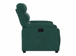 Sillón de relax | Silla | Sillón reclinable de tela verde oscuro SHL4912 Verde pino Clearance